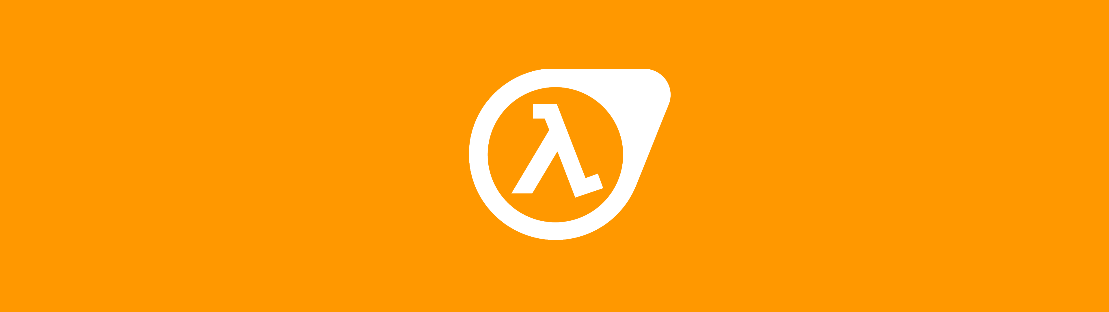 Illustration représentant le logo du jeu-vidéo Half-Life