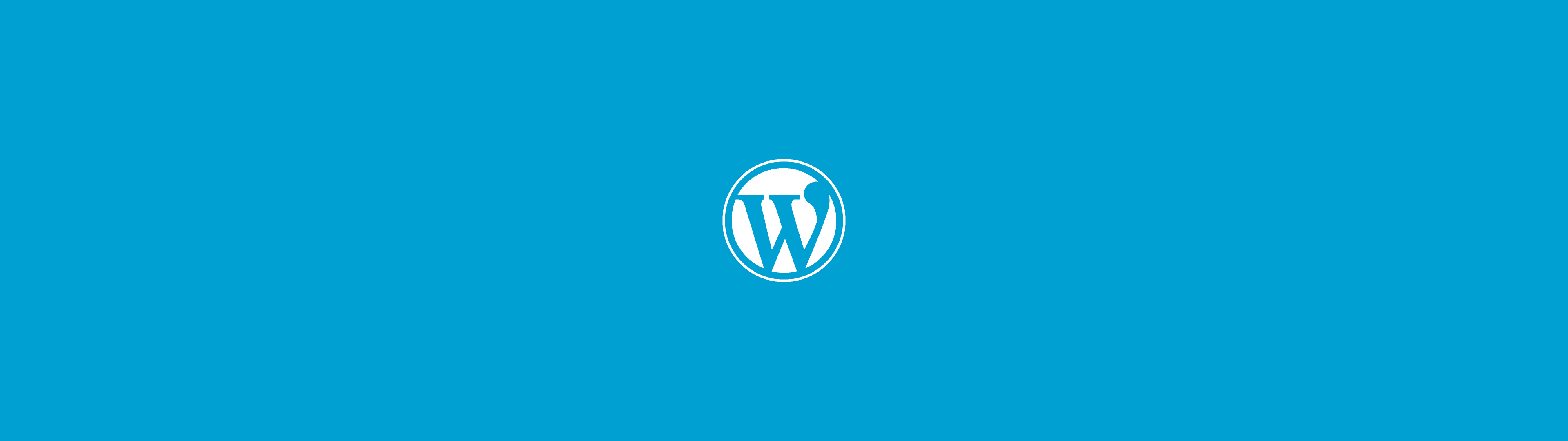 Illustration représentant le logo de WordPress