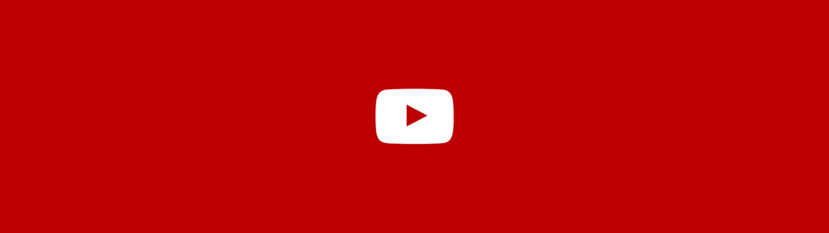 Illustration représentant le logo de YouTube sur sa couleur officielle